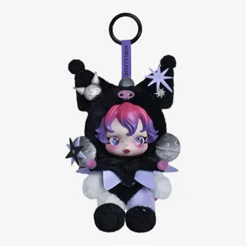 Authentic Original POP MART SKULLPANDA KUROMII Plush Keychain