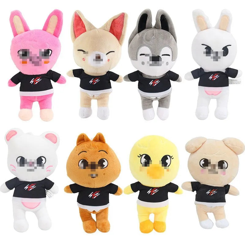 Cartoon Stray Kids Plushies