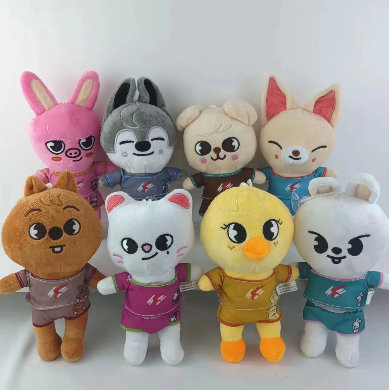 Cartoon Stray Kids Plushies