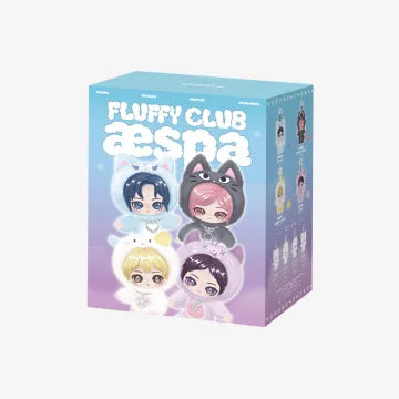 POP MART Aespa Fluffy Club Series Blind Boxes
