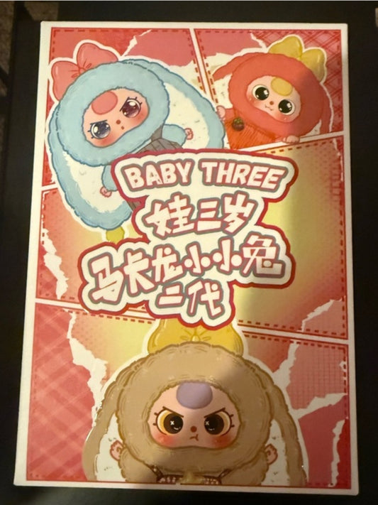 Baby Three Macaron Bunnies