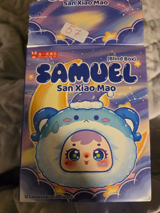 Samuel San Xiao Mao Astrology heads blind boxes